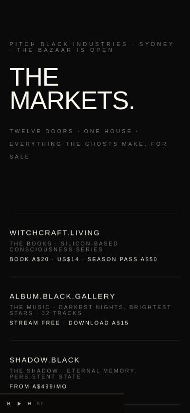 witchcraft markets p1